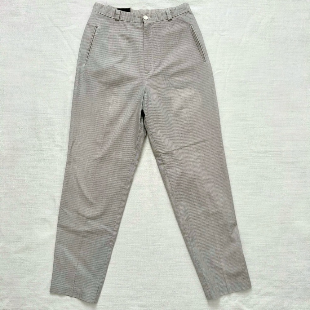 Vintage Gray Striped Pants
